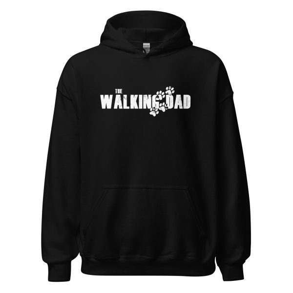 The Walking Dad Paw Print Hoodie For Sale