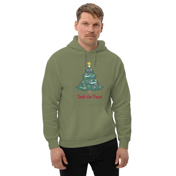 Deck The Paws Christmas Tree Hoodie Cheap