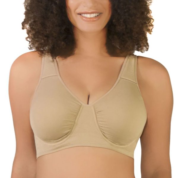 Rhonda Shear Seamless Underwire Bra with Adjustable Straps Sale