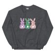 Whimsical Bunnies Crewneck Sweatshirt Online Sale