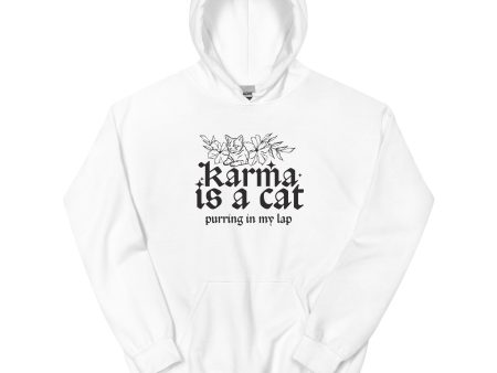 Karma is a Cat Hoodie on Sale