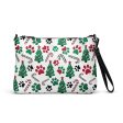 Christmas Paws & Candy Canes Crossbody Bag Cheap