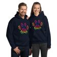 Paw of Hearts Rainbow Hoodie on Sale