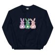 Whimsical Bunnies Crewneck Sweatshirt Online Sale