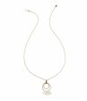 Danu Necklace - Pearl Hoop Fashion