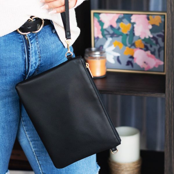 Black Madeline Wristlet Online