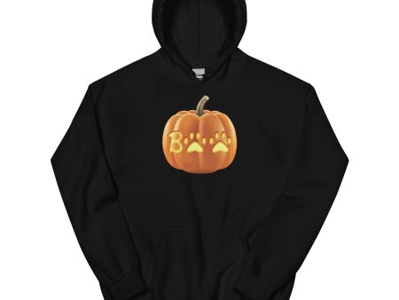 Paw Print Boo Pumpkin Hoodie Sale