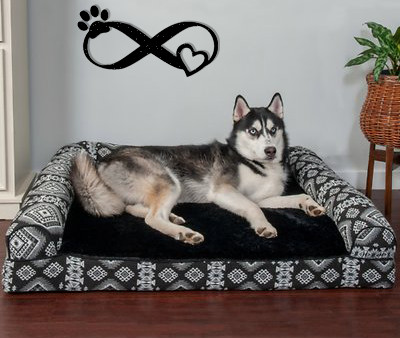 Infinity Paw Heart - Metal Wall Art For Cheap