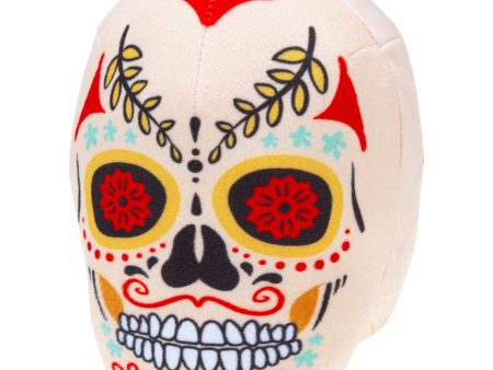 Cash & Coop Sugar Skull Dog Toy Discount