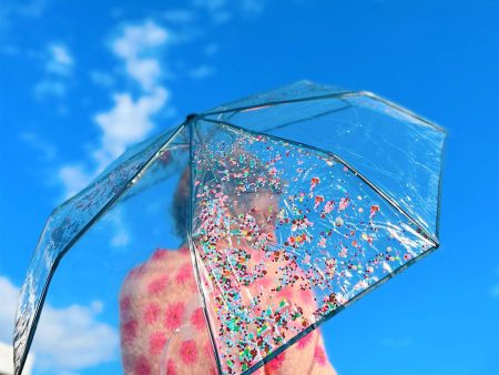 Raining Glitter Umbrella on Sale