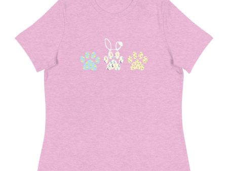 Easter Paws Women s Relaxed T-Shirt Discount