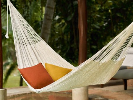 Uxmal Ivory Maya Ivory Rope Hammock (Triple) Sale