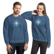 Snowflake Paw Crewneck Sweatshirt on Sale