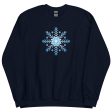 Snowflake Paw Crewneck Sweatshirt on Sale