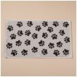 Paw Print Hydro Tub & Shower Mat For Discount