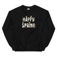 Happy Spring Crewneck Sweatshirt Online Hot Sale