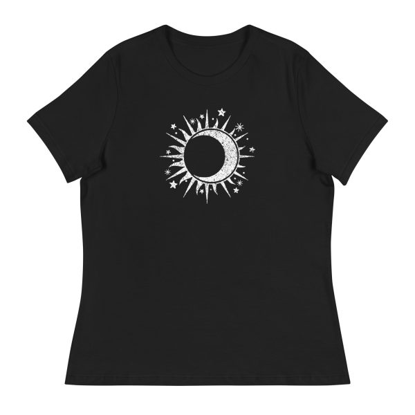 Celestial Sun & Moon Women s Relaxed T-Shirt Discount