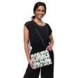 Christmas Paws & Candy Canes Crossbody Bag Cheap