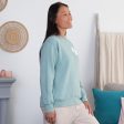 Chenille Paw V-Neck Pullover Sweatshirt Fashion