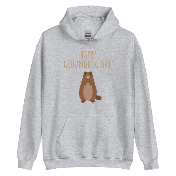 Is It Spring Yet? Groundhog Hoodie Cheap