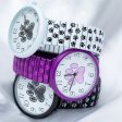 Paw Print Stretch Band Watch Discount