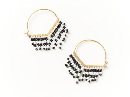 Kalapriya Earrings - Stripe Chevron Online Hot Sale