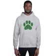 St. Patty s Paw Print Plaid Hoodie Cheap