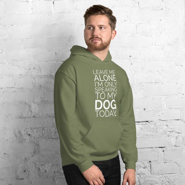 Leave Me Alone Dog Hoodie Online now