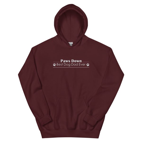 Paws Down Best Dog Dad Ever Hoodie For Discount