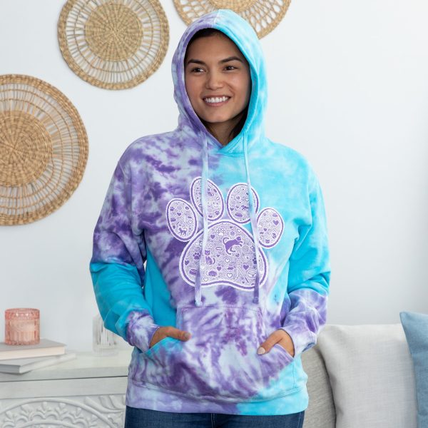 Tie-Dye Pet Hoodie Hot on Sale