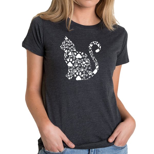 Cat Claws - Women s Premium Blend Word Art T-Shirt Online