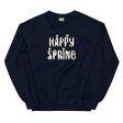 Happy Spring Crewneck Sweatshirt Online Hot Sale