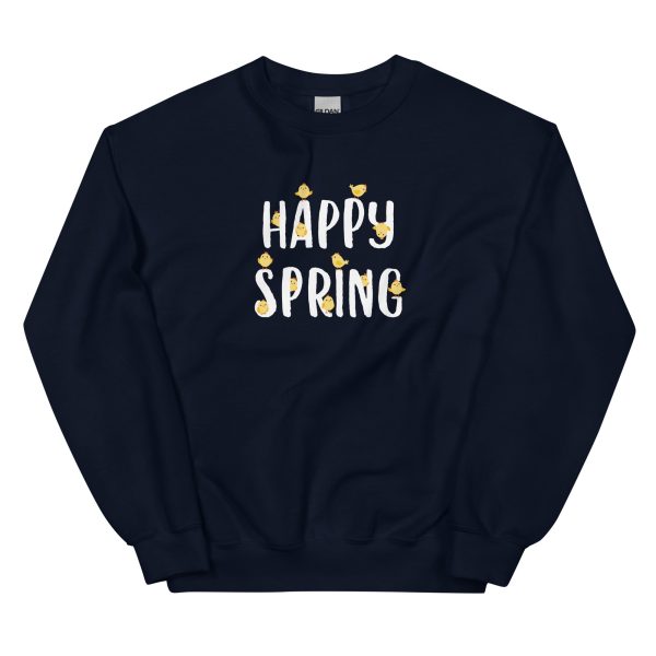 Happy Spring Crewneck Sweatshirt Online Hot Sale