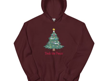 Deck The Paws Christmas Tree Hoodie Cheap