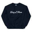 Paw Print Dog Mom Crewneck Sweatshirt on Sale