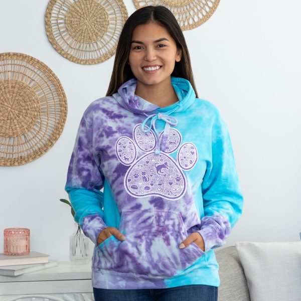 Tie-Dye Pet Hoodie Hot on Sale