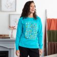 Peeping Pets Drop Tail Crewneck Sweatshirt Fashion