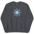 Snowflake Paw Crewneck Sweatshirt on Sale