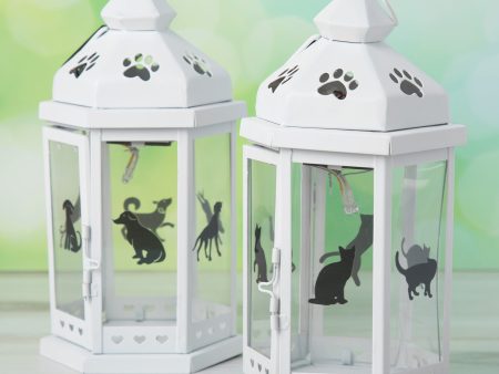 Pet Silhouette Solar Lantern Online now