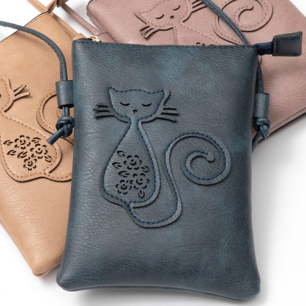 Cut Out Cat Crossbody Bag Sale