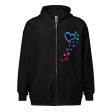 Rainbow Paws To My Heart Heavy Blend Zip Hoodie Sale