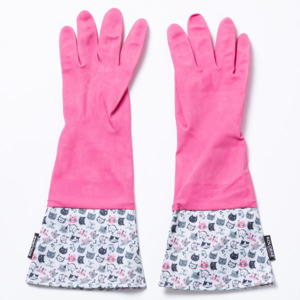 Feline Faces Dish Gloves Discount