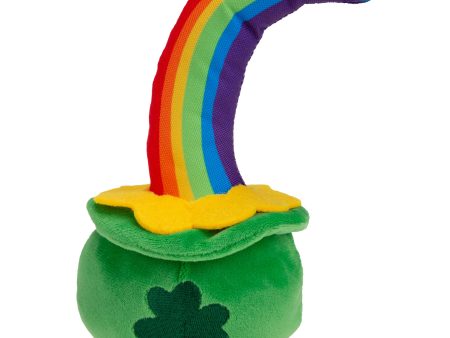 Cash & Coop Rainbow Money Pot Dog Toy Online now