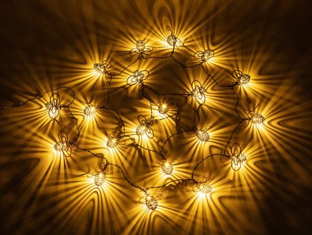 Buzzing Bees Solar String Lights Cheap