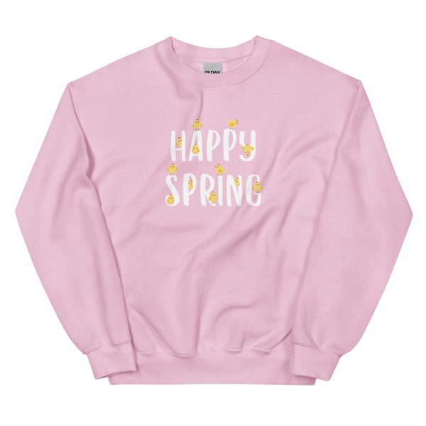 Happy Spring Crewneck Sweatshirt Online Hot Sale