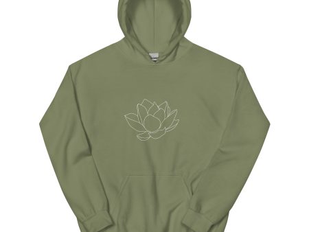 Water Lily Hoodie For Cheap