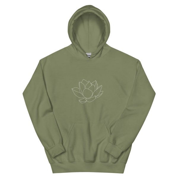 Water Lily Hoodie For Cheap