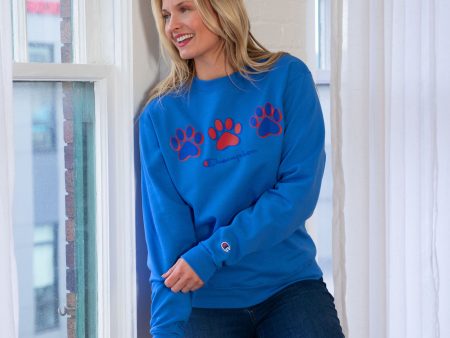 Champion® Eco Powerblend Paw Sweatshirt on Sale