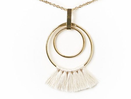 Danu Necklace - Pearl Hoop Fashion