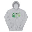 Whimsy St. Patrick s Day Cats Hoodie For Discount